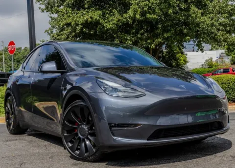 Another view of 2022 Tesla Model Y Performance for sale in Atlanta, GA at Gravity Autos Atlanta