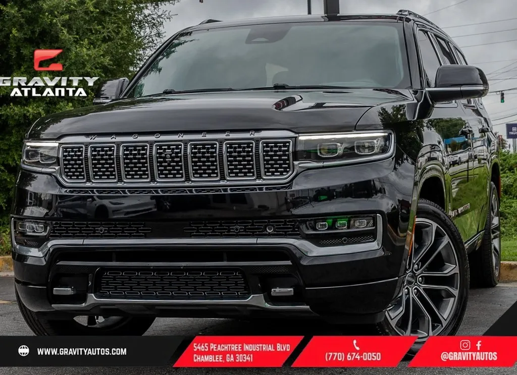 Black 2022 Jeep Grand Wagoneer Series III for sale in Atlanta, GA