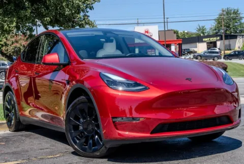 Another view of 2024 Tesla Model Y Long Range for sale in Atlanta, GA at Gravity Autos Atlanta
