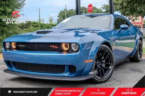 Blue 2021 Dodge Challenger R/T Scat Pack Widebody for sale in Atlanta, GA