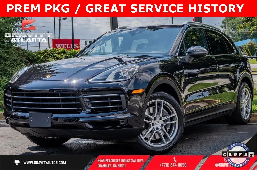 Black 2021 Porsche Cayenne for sale in Atlanta, GA