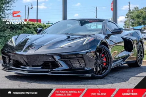 Black 2023 Chevrolet Corvette Stingray for sale in Atlanta, GA