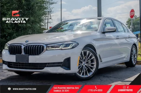 White 2023 BMW 5 Series 530i for sale in Atlanta, GA
