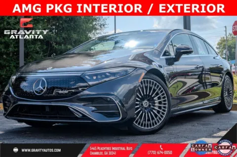 Gray 2023 Mercedes-Benz EQS 580 for sale in Atlanta, GA