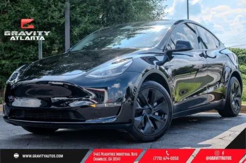 Black 2025 Tesla Model Y Long Range for sale in Atlanta, GA