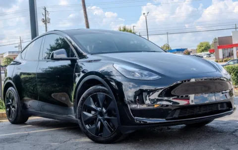 Another view of 2025 Tesla Model Y Long Range for sale in Atlanta, GA at Gravity Autos Atlanta