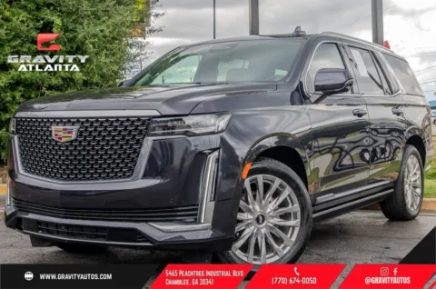 Gray 2023 Cadillac Escalade Premium Luxury for sale in Atlanta, GA