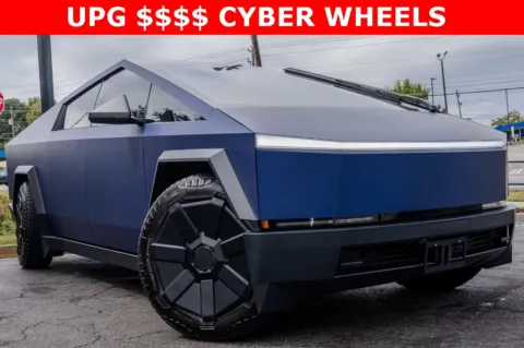 Another view of 2024 Tesla Cybertruck for sale in Atlanta, GA at Gravity Autos Atlanta