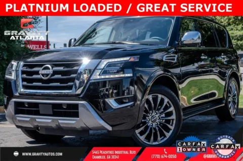 Black 2024 Nissan Armada Platinum for sale in Atlanta, GA