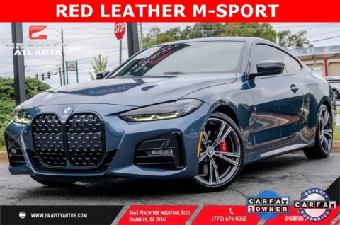 Blue 2022 BMW 4 Series 430i for sale in Atlanta, GA