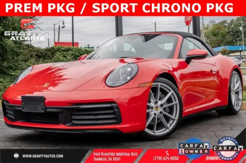 Red 2024 Porsche 911 Carrera for sale in Atlanta, GA