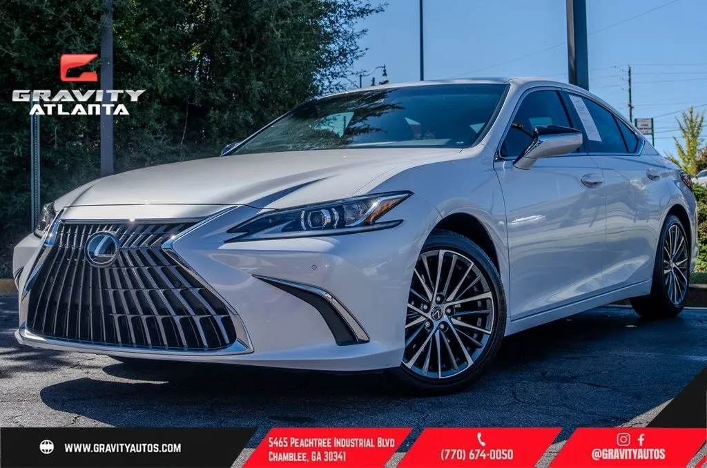White 2023 Lexus ES 300h for sale in Atlanta, GA