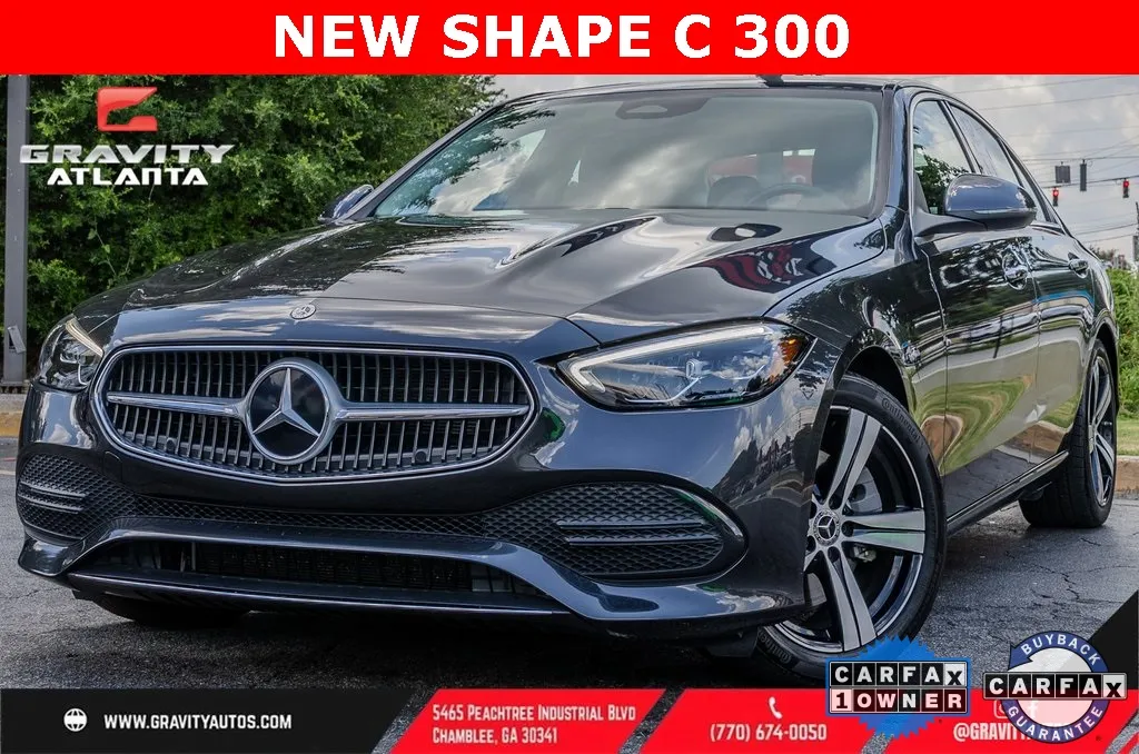 Gray 2022 Mercedes-Benz C-Class C 300 for sale in Atlanta, GA
