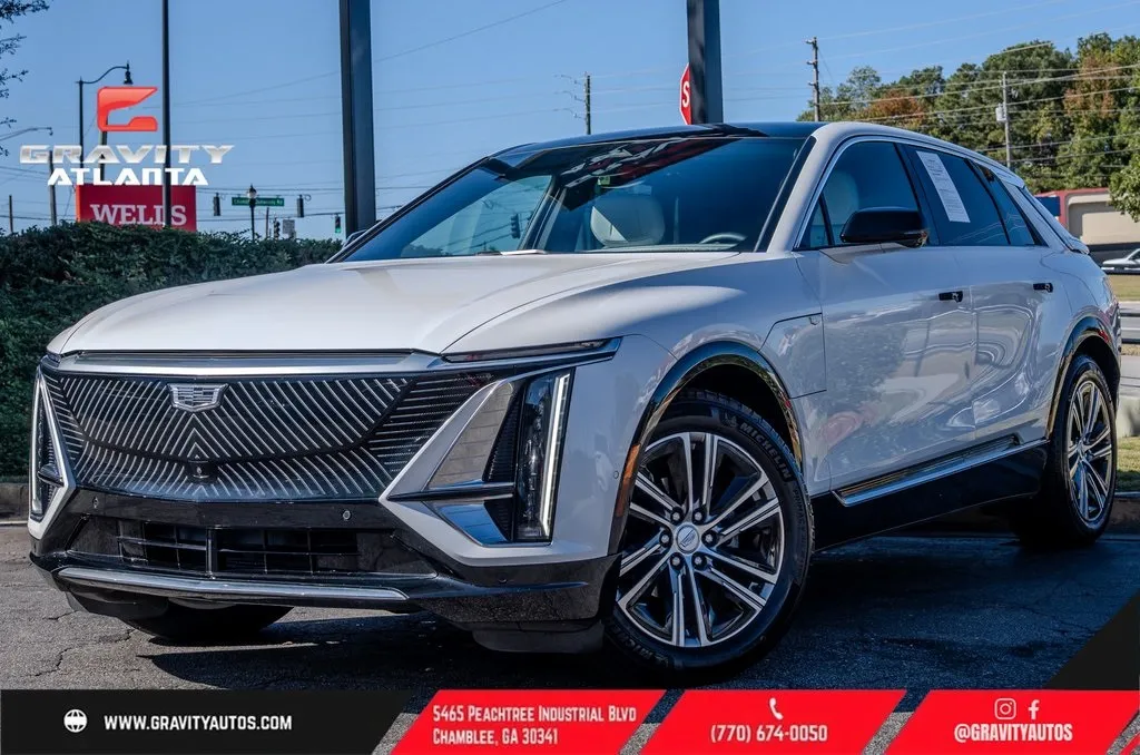 White 2024 Cadillac LYRIQ Luxury for sale in Atlanta, GA