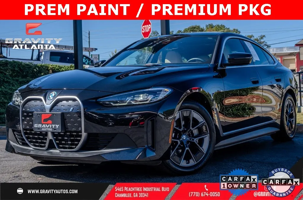 Black 2023 BMW i4 eDrive35 for sale in Atlanta, GA