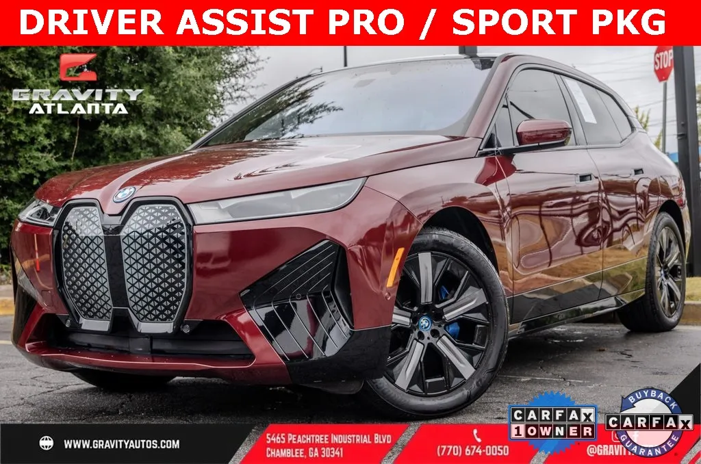 Red 2025 BMW iX xDrive50 for sale in Atlanta, GA