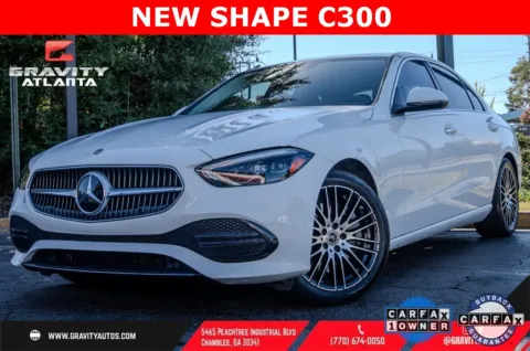 White 2022 Mercedes-Benz C-Class C 300 for sale in Atlanta, GA