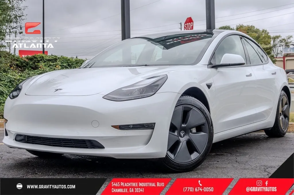 White 2022 Tesla Model 3 for sale in Atlanta, GA