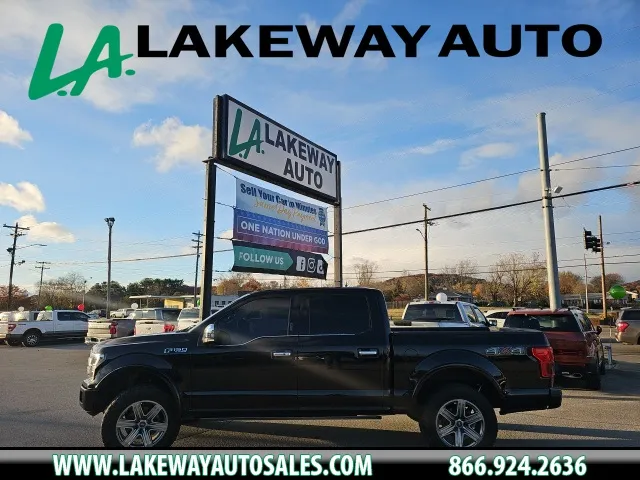 Black 2018 Ford F-150 Platinum for sale in Morristown, TN