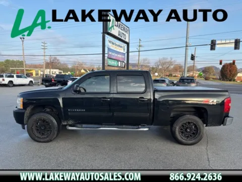 Black 2012 Chevrolet Silverado 1500 LT for sale in Morristown, TN