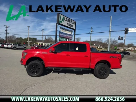 Red 2020 Ford F-150 Lariat for sale in Morristown, TN