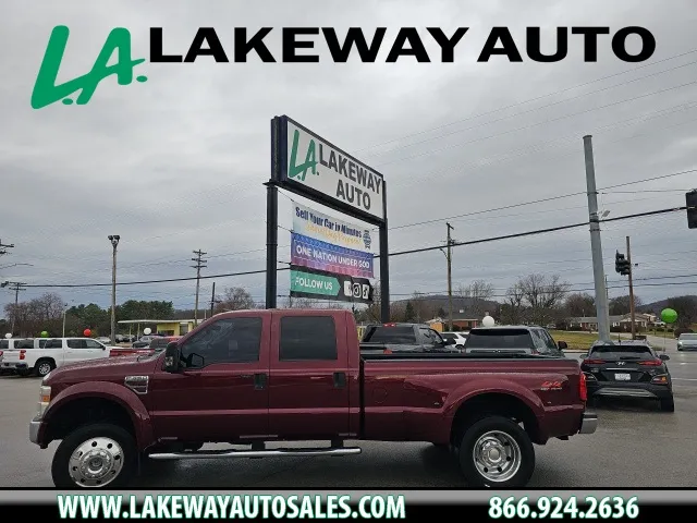 Red 2008 Ford F-450SD XLT for sale in Morristown, TN