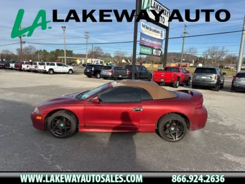 Red 1999 Mitsubishi Eclipse GS for sale in Morristown, TN