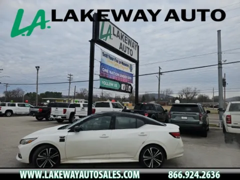 White 2021 Nissan Sentra SR for sale in Morristown, TN