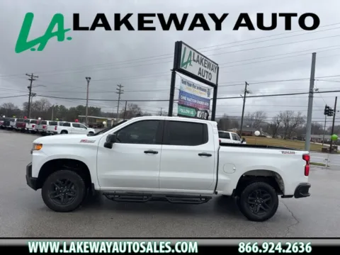 White 2021 Chevrolet Silverado 1500 Custom Trail Boss for sale in Morristown, TN