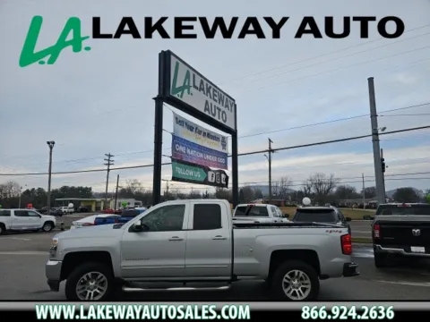 Silver 2017 Chevrolet Silverado 1500 LT for sale in Morristown, TN