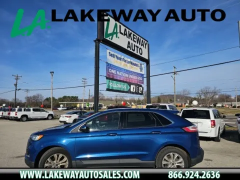 Blue 2020 Ford Edge Titanium for sale in Morristown, TN