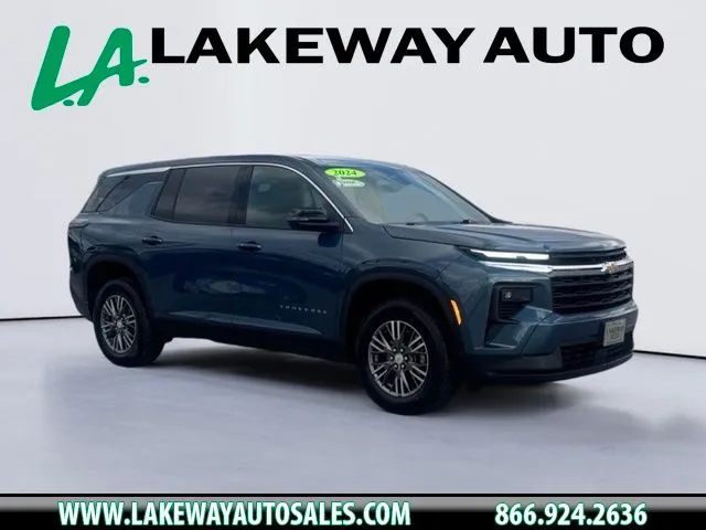 Blue 2024 Chevrolet Traverse LS for sale in Morristown, TN