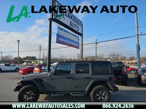 Gray 2019 Jeep Wrangler Unlimited Rubicon for sale in Morristown, TN