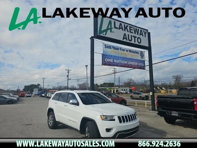 White 2016 Jeep Grand Cherokee Limited for sale in Morristown, TN