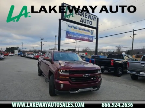 Red 2017 Chevrolet Silverado 1500 LT for sale in Morristown, TN