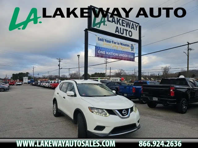 White 2016 Nissan Rogue S for sale in Morristown, TN