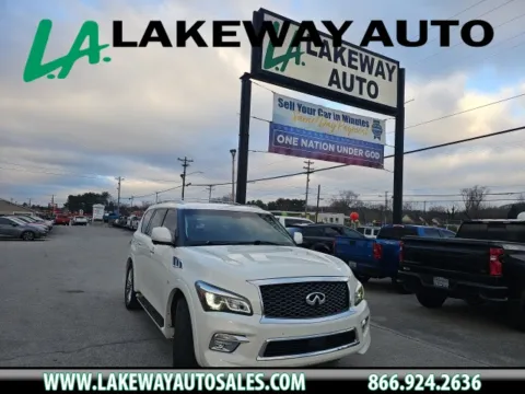 White 2015 INFINITI QX80 for sale in Morristown, TN