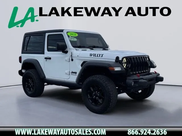 White 2021 Jeep Wrangler Willys for sale in Morristown, TN