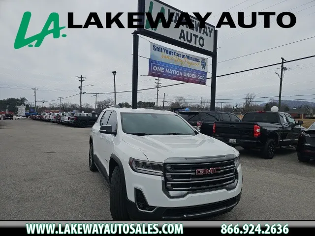 White 2020 GMC Acadia AT4 for sale in Morristown, TN