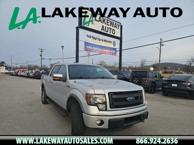 Silver 2014 Ford F-150 FX4 for sale in Morristown, TN