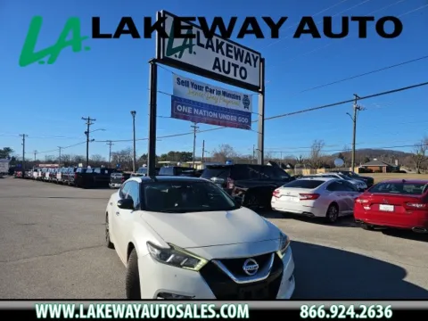 White 2016 Nissan Maxima 3.5 SL for sale in Morristown, TN