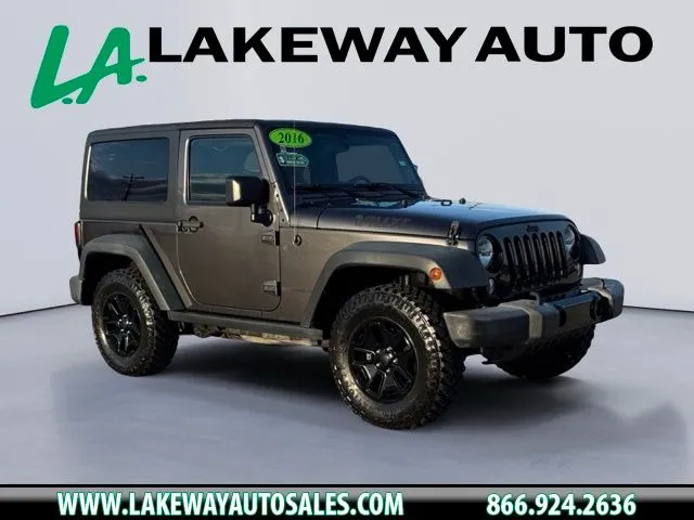 Gray 2016 Jeep Wrangler Willys Wheeler for sale in Morristown, TN