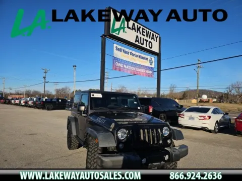 Gray 2016 Jeep Wrangler Willys Wheeler for sale in Morristown, TN