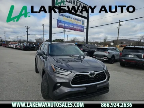 Green 2021 Toyota Highlander XLE for sale in Morristown, TN