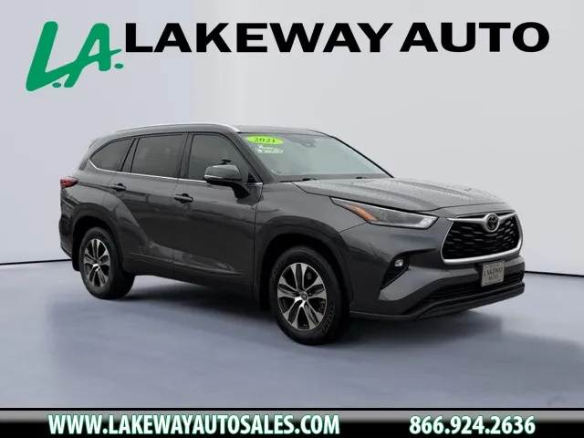 Green 2021 Toyota Highlander XLE for sale in Morristown, TN