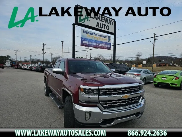 Red 2016 Chevrolet Silverado 1500 LTZ for sale in Morristown, TN