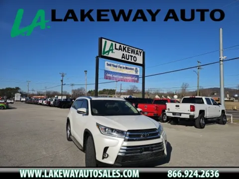 White 2019 Toyota Highlander Limited for sale in Morristown, TN