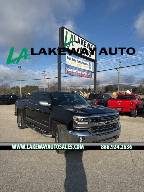 Black 2018 Chevrolet Silverado 1500 LTZ for sale in Morristown, TN