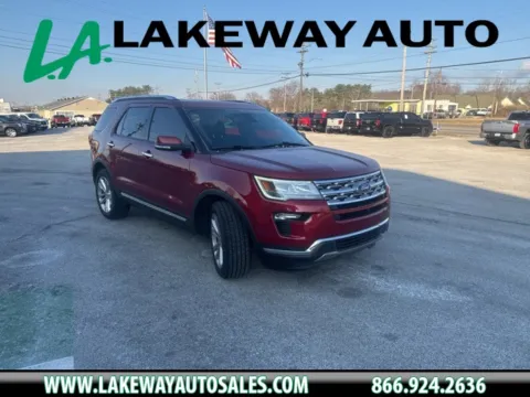 Red 2019 Ford Explorer Limited for sale in Morristown, TN