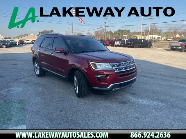 Red 2019 Ford Explorer Limited for sale in Morristown, TN